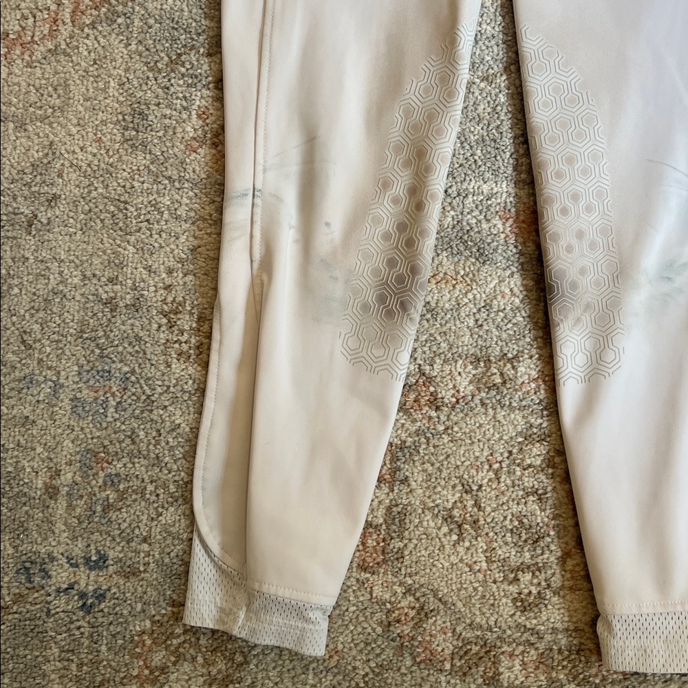 Ariat White Mid Rise Breeches 26R - Picture 7 of 13